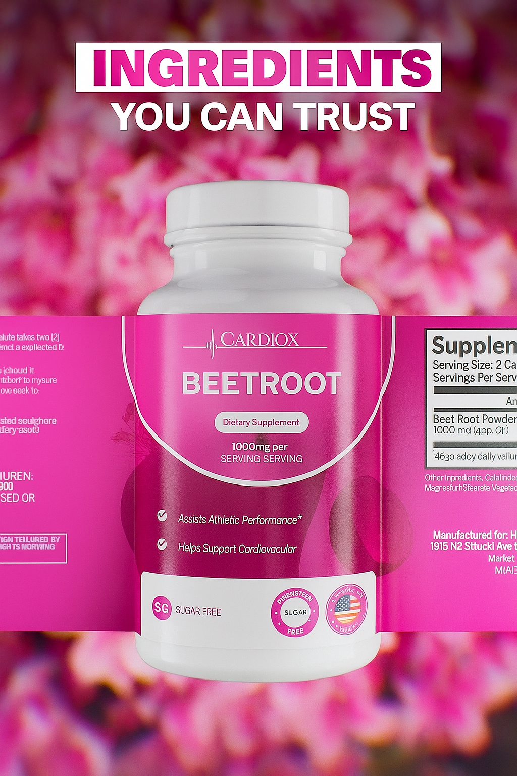 cardiox-blood flow heart and health supplement