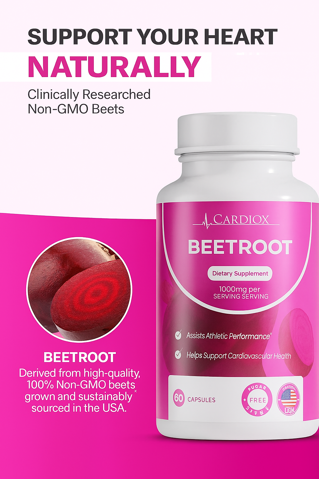 cardiox-blood flow heart and health supplement