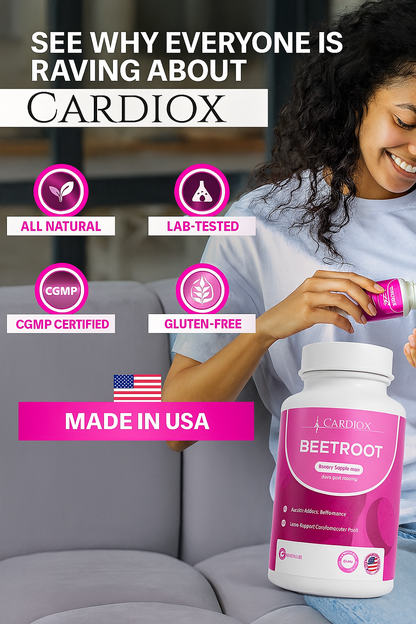 cardiox-blood flow heart and health supplement
